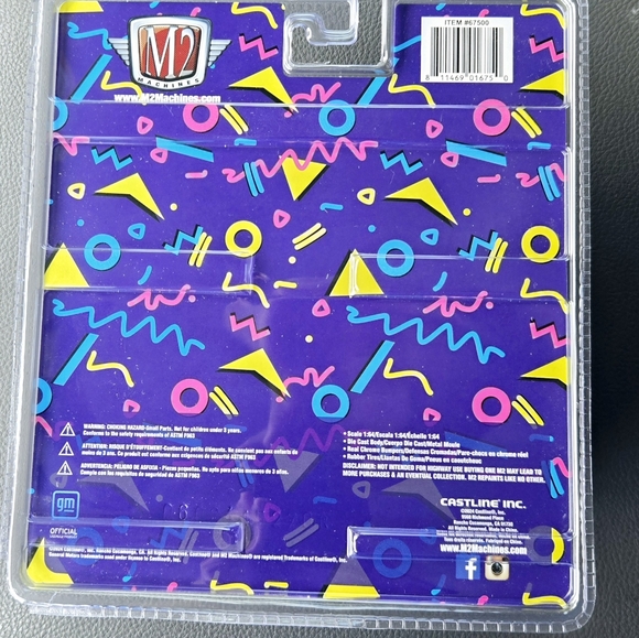 M2 Machines mini figure of a 1985 Chevrolet Camaro IROC-Z - Picture 5 of 5